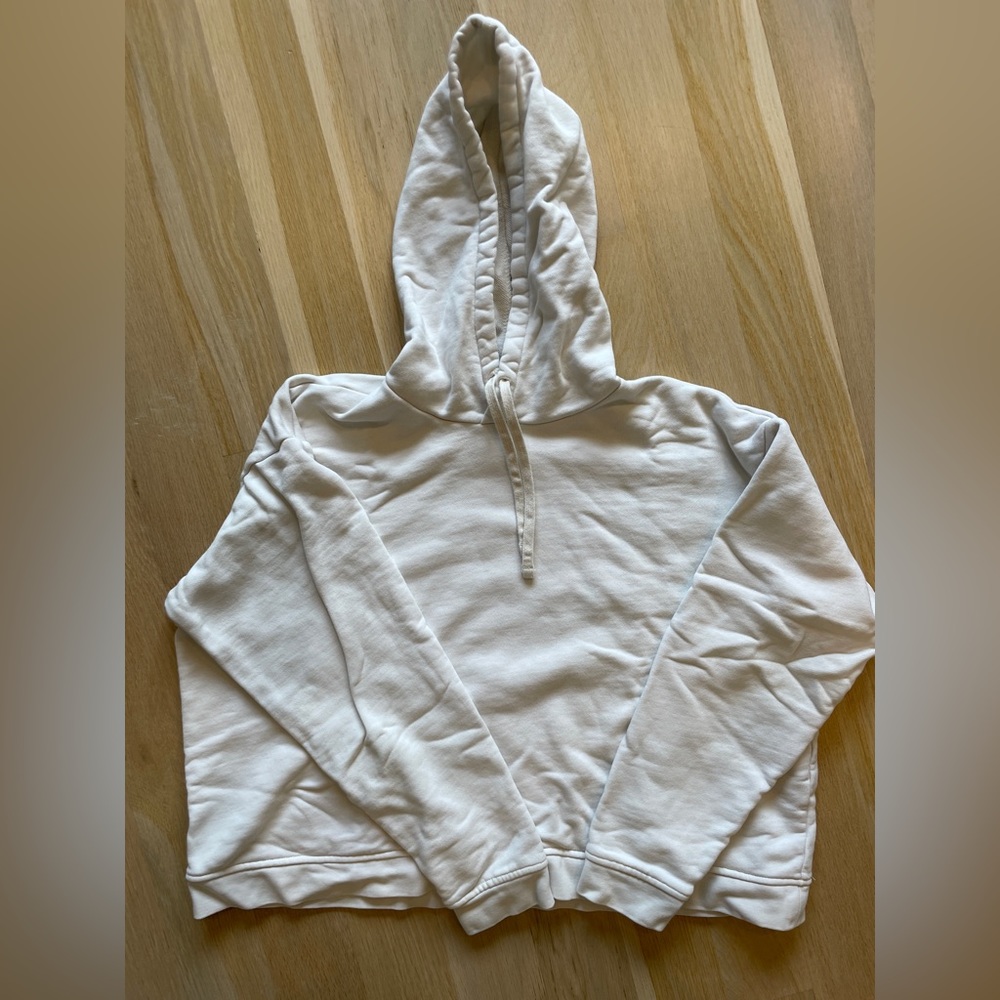EUC Everlane cropped hoodie sweatshirt